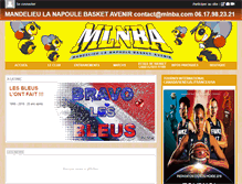 Tablet Screenshot of mlnba.com